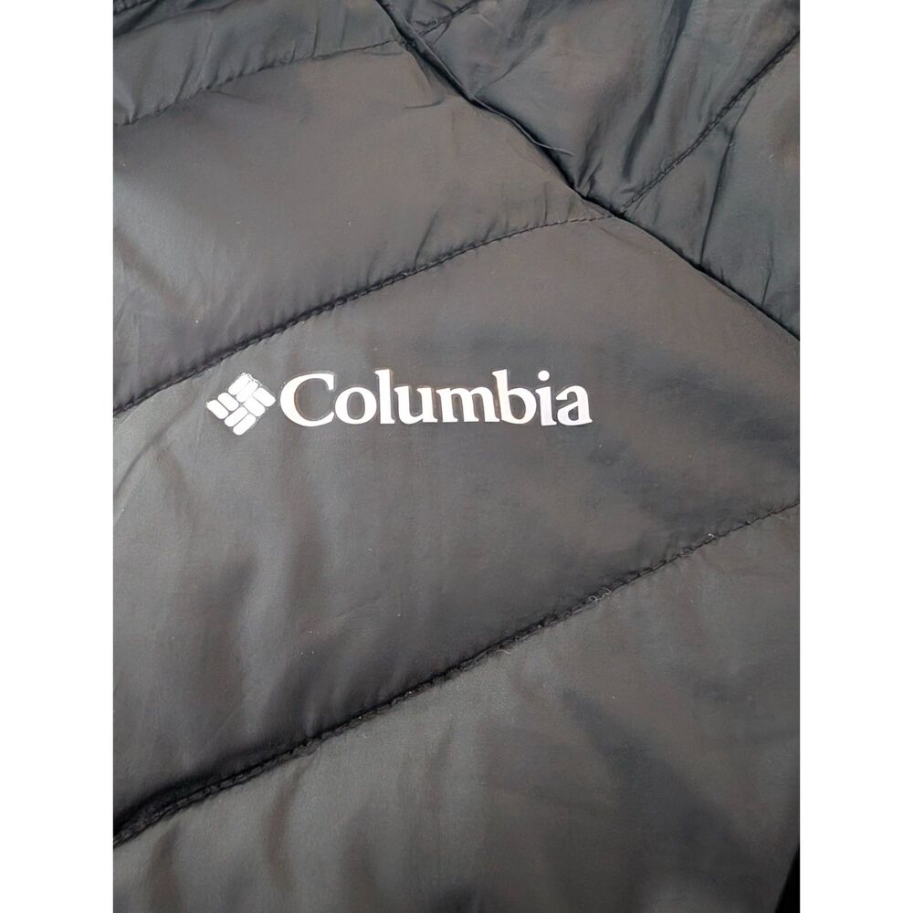 Columbia Omni-Heat Interchange Black Insulated Puffer Jacket Women's M Hiking - Picture 7 of 15